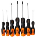 SÚPRAVA SKRUTKOVAČOV TORX T6-T30 MAGNET 7KS