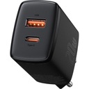 1xUSB-A 1xUSB-C Baseus QC3.0 PD sieťová nabíjačka