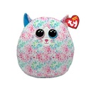 Maskot-vankúš TY Squishy Beanies EMMA cat multi 22cm 39264