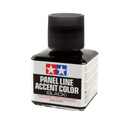 Olejový čistič Panel Line Accent Color Black, Tamiya 40ml