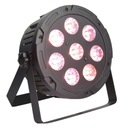 LIGHT4ME PENTA PAR 8x12W MKII RGBWA LED tenká