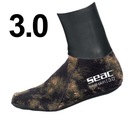 Neoprénové ponožky na plávanie 3 mm, veľkosť XL SEAC