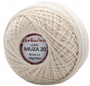 Ariadna Cordone Muza 20 100g/830m Farba 341 ECRU