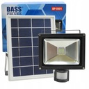 HALOGÉNOVÁ SOLARNÁ LAMPA SO SNÍMAČOM POHYBU 20W 16 LED SMD SO SOLÁRNYM PANELOM