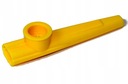Plastové žlté Kazoo