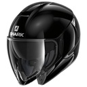 JET SHARK CITYCRUISER PRILBA NA MOTOCYKL BLK GLOSS S