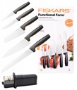 FISKARS SADA 5 NOŽOV BOSS Nôž OSTRÝ + OSTRÚŠKA