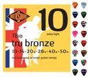 Struny pre akustickú gitaru ROTOSOUND 10-50 TB10