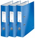 Zakladač Leitz Wow 180° A4 80mm modrý x3