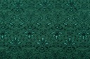 Pletená látka Guipure čipka Velour Green