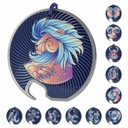 Oceľový otvárač pre fľaše čiapky Zodiak Lew