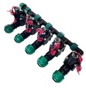 Zberač Hunter 5 solenoidových ventilov PGV 100, potrubie 25
