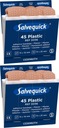 Plastové omietky CEDERROTH Salvequick (REF-6036) 45 kusov x2