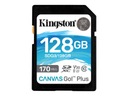 Pamäťová karta Kingston Canvas Go+ SD 128GB