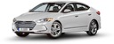 Bočné lišty Hyundai Elantra VI, 2017- ,