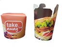 BOX NA JEDLO NUDLE BOX KEBAB 750ml(50)REDPLAST