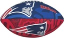Futbalová lopta Wilson s logom New England Patriots