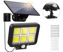 SOLÁRNA LAMPA S SNÍMAČOM POHYBU A SÚMRAK 120 LED