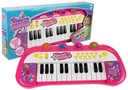 Klavírna klávesnica 24 kláves ružová pre deti