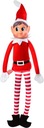 Mäkká figúrka Naughty Elf vydáva dievčenské zvuky
