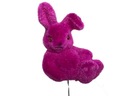 Zajačik ružový fuchsiový pique zajac ruže do čelenky
