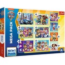 Paw Patrol 3911 puzzle 10v1 Psy na hliadke