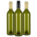 10X fľaše na víno OLIVE 750 ml s uzáverom na víno