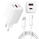 Nabíjačka USB-C zástrčka 30W kábel pre iPhone 200 cm
