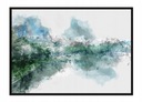 OBRAZOVÝ PLAGÁT V RÁME 53x73 cm Akvarel P1523