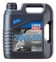 Motorový olej LQM OIL 20W-50 MOTORBIKE 4T STREET 4L LIQUI MOLY 1696