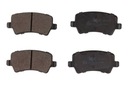 BRZDOVÉ DOŠTIČKY. Sada stavebných blokov VOLVO T. V70/S80/XC70/XC60/F Maxgear 19-1474