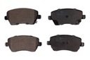 BRZDOVÉ DOŠTIČKY. RENAULT P. CLIO 05-/KANGOO 0 Maxgear 19-0892 Sada blokov