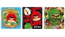 12,0 x 13,0 cm Derform Angry Birds Multicolor