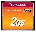 Pamäťová karta CompactFlash Transcend TS2GCF133 2GB