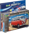 MODEL PRE REVELL VW T1 SAMBA BUS 1:24 SADA KEFA NA LEPENIE