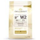 Callebaut W2 biela čokoláda padá 2,5 kg