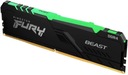 KINGSTON DDR4 RAM 16GB 3600MHz CL18 Fury Beast RGB