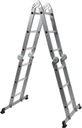 MULTIFUNKČNÝ rebrík 3,4 m hliníkový do 150 kg