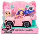 Na mini bábiku! Zapnuté! Zapnuté! Prekvapte MGA Na! Zapnuté! Zapnuté! Prekvapenie AUTO CABRIO