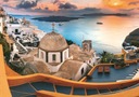 1000 KUSOVÝ ROZPRÁVKOVÝ PUZZZLE SANTORINI GREECE