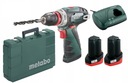 METABO vŕtačka POWERMAXX BS Quick Basic 12V 2x2,0Ah