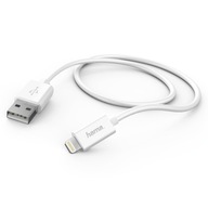 Kábel pre Apple iPhone iPad USB-A - Lightning MFI White 1m HAMA Kábel pre Apple iPhone iPad USB-A - Lightning MFI White 1m HAMA