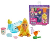 Barbie Skipper. Klub opatrovateliek GHV84. Bábika pre bábätko s kúpacími doplnkami Barbie Skipper. Klub opatrovateliek GHV84. Bábika pre bábätko s kúpacími doplnkami