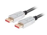 DISPLAYPORT M/M kábel 20 PIN V1.4 1,8m 8K čierny