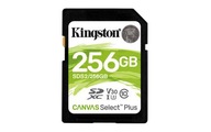 Kingston Canvas Select Plus - pamäťová karta flash - 256 GB - SDXC UHS-I Kin