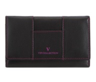 Dámska farebná kožená peňaženka Vip Collection