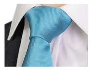 SILK 100% pánska hodvábna kravata TYRKYSOVÁ kj188 SILK 100% pánska hodvábna kravata TYRKYSOVÁ kj188