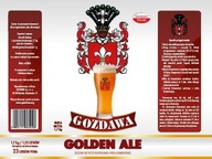 PIVO GOZDAWA 23L GOLDEN ALE + kvasnice, BREWKIT slad