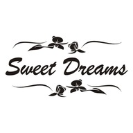 Nálepka na stenu s nápisom - Sweet Dreams - 254 Nálepka na stenu s nápisom - Sweet Dreams - 254