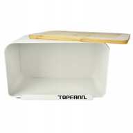 BREAD Bread Container BAMBOO BOARD biela